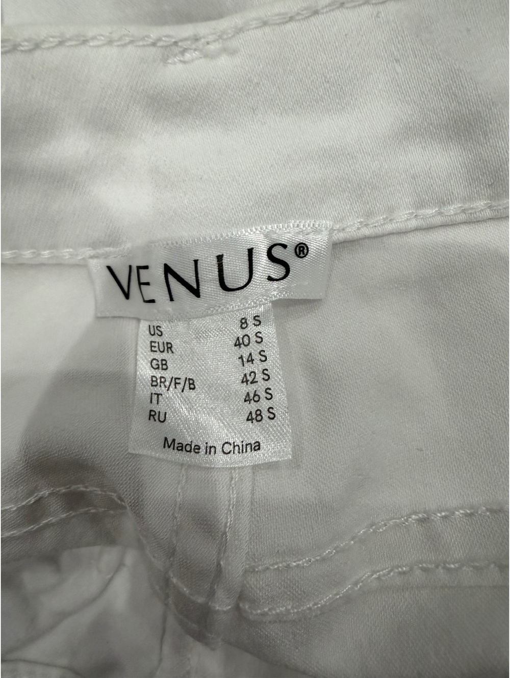 Venus White Skinny Jeans Size US 8 Short - Picture 6 of 7